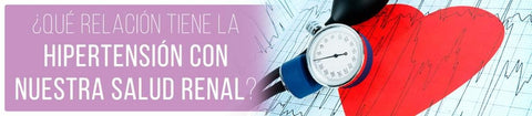 ¿Qué relación tiene la hipertensión con nuestra salud renal?