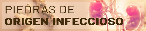 Piedras de origen infeccioso